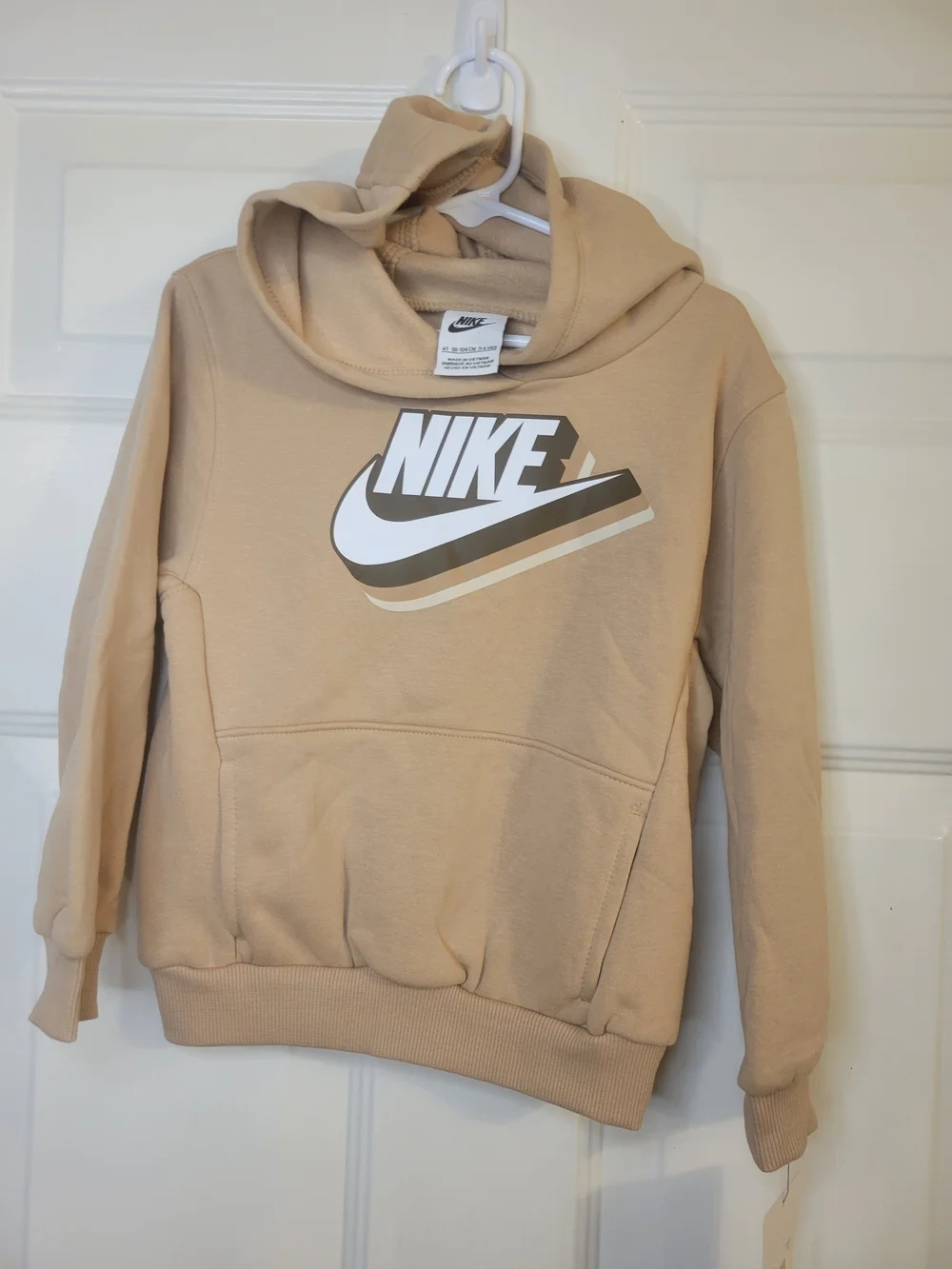 Nike Tan Swoosh Hoodie